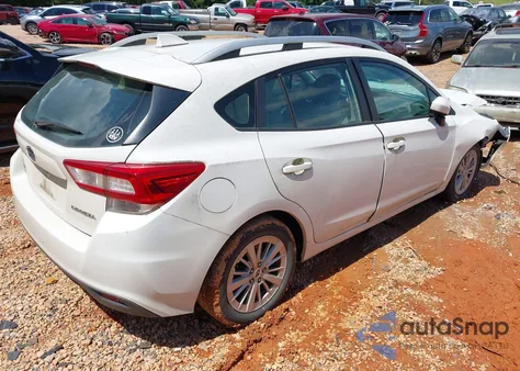 2018 Subaru Impreza 2.0I Premium из США, поврежденный, VIN 4S3GTAB66J3725423